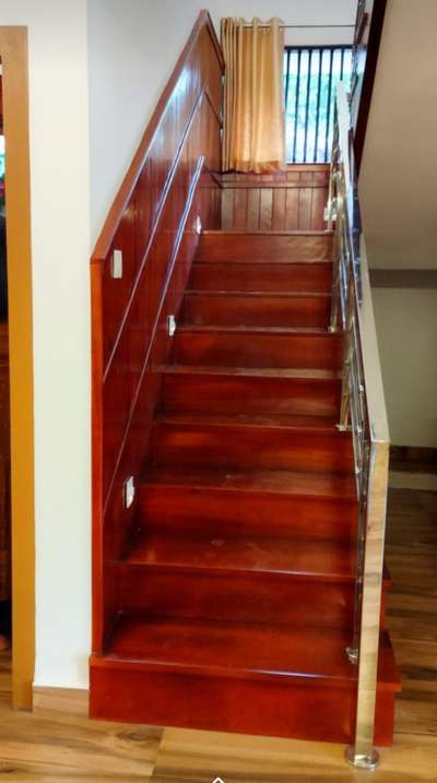 Staircase Designs by Contractor Ratheesh R, Idukki | Kolo