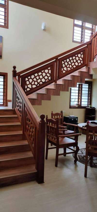 Dining, Furniture, Table, Staircase, Window Designs by 3D & CAD azeez nk, Kozhikode | Kolo