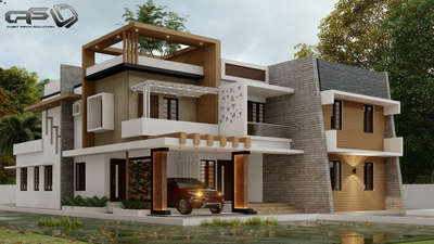 Exterior Designs by Architect Ar Athul vijayan, Pathanamthitta | Kolo