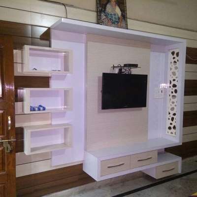Living, Storage Designs by Contractor Rahis khan, Sonipat | Kolo