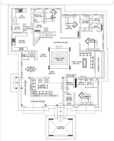 Plans Designs by Civil Engineer Mubashira Alavikkutty, Malappuram | Kolo