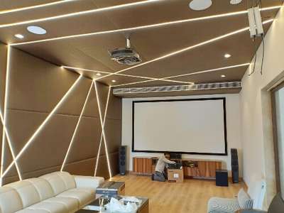 Ceiling, Furniture, Lighting, Living, Storage Designs by Carpenter SK Acoustic  Interior , Delhi | Kolo