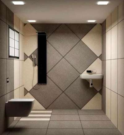 Bathroom, Wall Designs by Flooring shibin  epoxy , Kozhikode | Kolo