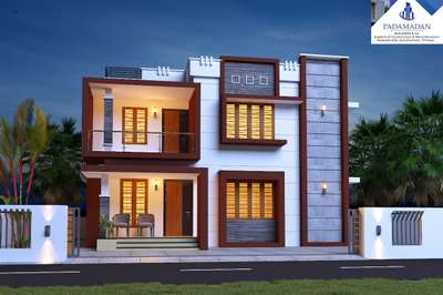 Exterior, Lighting Designs by Contractor PADAMADAN BUILDERS  Co, Thrissur | Kolo