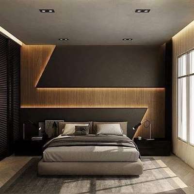 Ceiling, Furniture, Bedroom, Storage, Wall Designs by Architect Architect  Shubham Tiwari, Meerut | Kolo