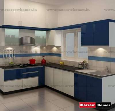 Kitchen, Lighting, Storage Designs by Architect morrow home designs , Thiruvananthapuram | Kolo