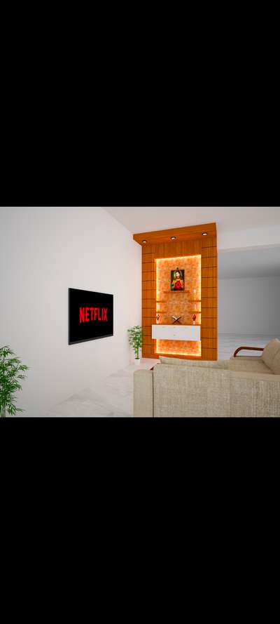Prayer Room, Storage Designs by 3D & CAD nandu shaji, Idukki | Kolo