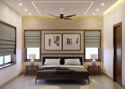 Bedroom, Ceiling, Furniture, Lighting, Storage Designs by Interior Designer woodarc design  studio , Malappuram | Kolo