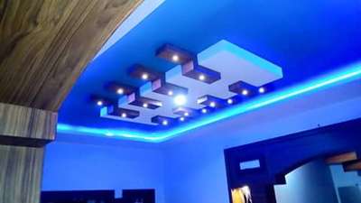 Ceiling, Lighting Designs by Carpenter Shihabudheen Pp, Wayanad | Kolo