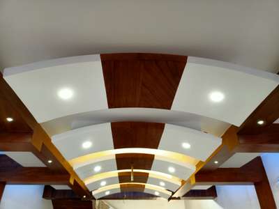 Ceiling, Living, Lighting, Electricals Designs by Interior Designer Gypsumcastle thrissur, Thrissur | Kolo
