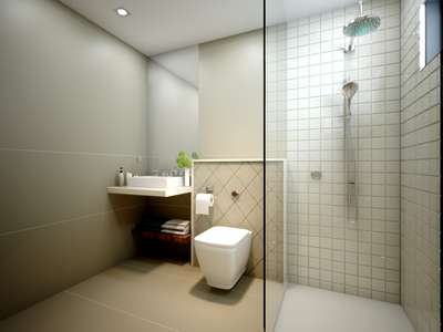 Bathroom Designs by Flooring Aslam pk, Kozhikode | Kolo