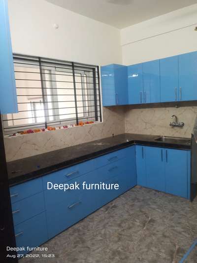 Kitchen, Storage, Window Designs by Carpenter Deepak  Jangid  Carpenter, Indore | Kolo