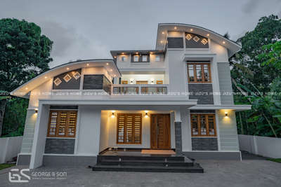Exterior, Lighting Designs by Interior Designer George concepts, Thrissur | Kolo