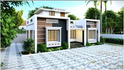 Exterior Designs by 3D & CAD Arjun Unnikrishnan, Pathanamthitta | Kolo
