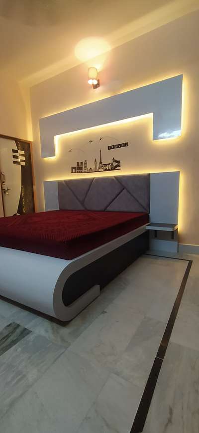 Furniture, Bedroom, Lighting, Storage Designs by Carpenter Vicky Gunsaiwal, Jodhpur | Kolo