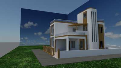 Exterior Designs by 3D & CAD TALIM BARGUJAR, Sikar | Kolo