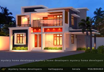 Exterior Designs by Civil Engineer Mystery Home Designs, Idukki | Kolo
