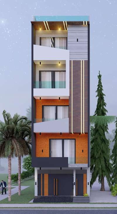 Exterior, Lighting Designs by Building Supplies ADARSH HOMES ADARSH HOMES, Delhi | Kolo