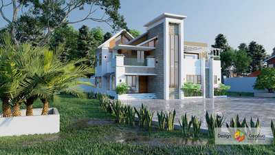 Exterior Designs by Contractor KALA SHANDAS, Ernakulam | Kolo