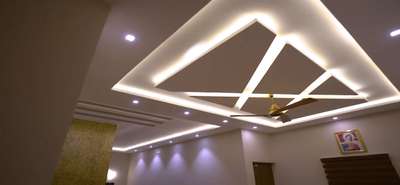 Ceiling, Lighting Designs by Contractor carries interior, Ernakulam | Kolo