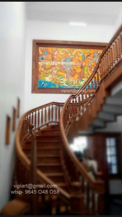 Staircase, Wall Designs by Interior Designer vipin iritty, Kasaragod | Kolo