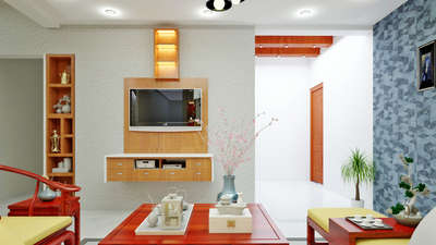 Lighting, Living, Storage Designs by Interior Designer നിരഞ്ജൻ ജോൺ, Thiruvananthapuram | Kolo