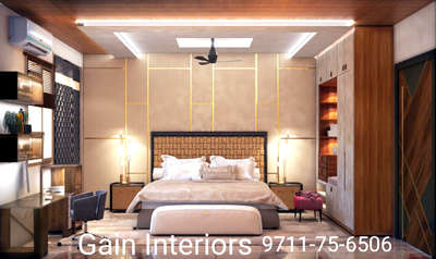 Furniture, Lighting, Storage, Bedroom Designs by Interior Designer Gain Interiors , Delhi | Kolo