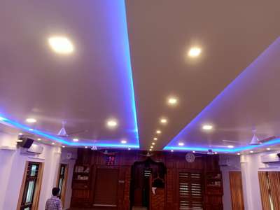 Ceiling, Lighting, Storage Designs by Contractor haris 9747286606, Kasaragod | Kolo