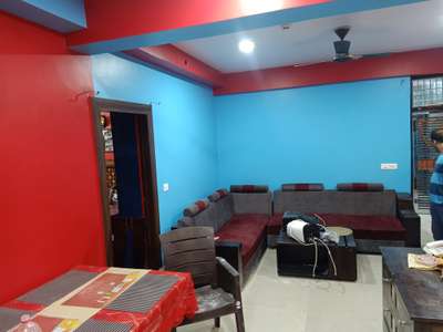 Furniture, Living, Table, Wall Designs by Painting Works Joginder singh, Ghaziabad | Kolo