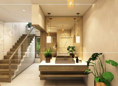 Lighting, Staircase Designs by Interior Designer Salim N, Thrissur | Kolo