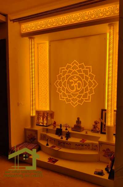 Prayer Room, Storage Designs by Building Supplies shahid  raja, Faridabad | Kolo