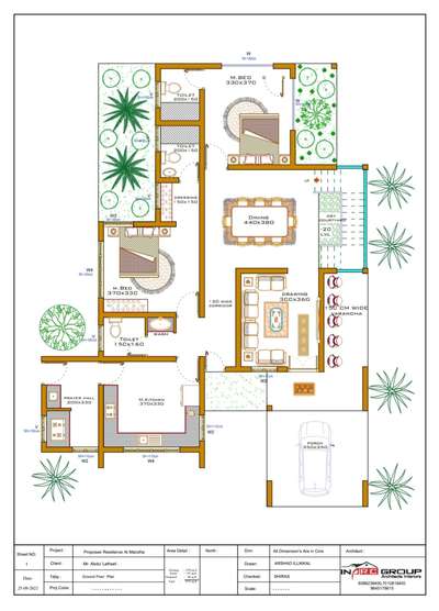 Plans Designs by Architect shiras inarc designs, Malappuram | Kolo