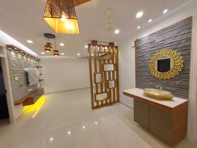 Living, Wall, Bathroom, Furniture Designs by Interior Designer Roshin Kp, Kannur | Kolo
