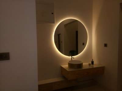 Bathroom, Lighting Designs by Contractor Gafoor Gafoor, Malappuram | Kolo