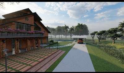 Exterior, Outdoor Designs by 3D & CAD Shahul Hameed, Wayanad | Kolo