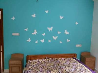 Bedroom, Furniture, Wall, Storage Designs by Painting Works canvs Kerala  painting  polish work, Pathanamthitta | Kolo