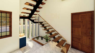 Staircase Designs by Interior Designer H2O CONCEPT  INTERIOR, Kozhikode | Kolo