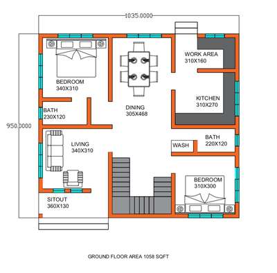 Plans Designs by Civil Engineer sijo jacob, Kollam | Kolo