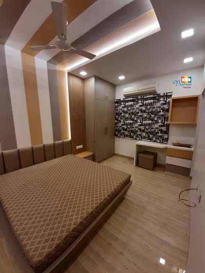 Furniture, Lighting, Bedroom, Storage, Wall Designs by Carpenter vijay  piple, Indore | Kolo