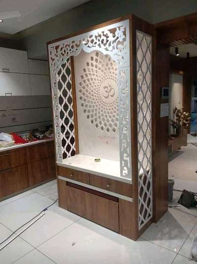 Prayer Room, Storage Designs by Carpenter Sonu Saif, Gautam Buddh Nagar | Kolo