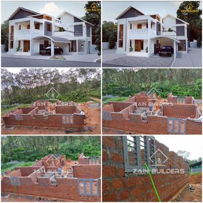 Exterior Designs by Contractor Srishti  Construction Group, Malappuram | Kolo