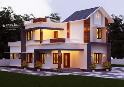 Exterior, Lighting Designs by Civil Engineer subin ks, Palakkad | Kolo