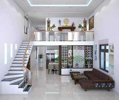 Living, Furniture, Table, Staircase Designs by Contractor അലവി  kk, Malappuram | Kolo