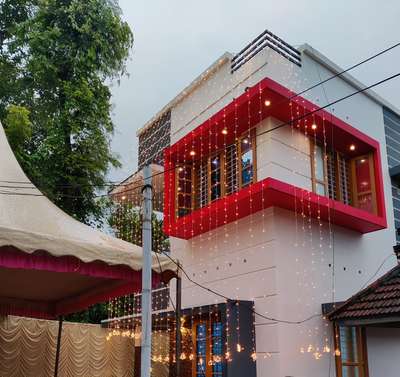 Exterior, Lighting Designs by Civil Engineer Ameer  Sainulabdeen, Alappuzha | Kolo