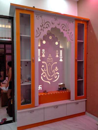 Prayer Room Designs by Contractor Rahul Tyagi, Ghaziabad | Kolo