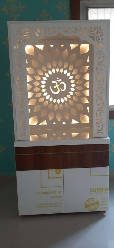 Lighting, Prayer Room, Storage Designs by Interior Designer Abhijeet Maity, Bhopal | Kolo