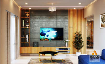 Living, Storage Designs by Interior Designer Vishnu vijayan, Kannur | Kolo