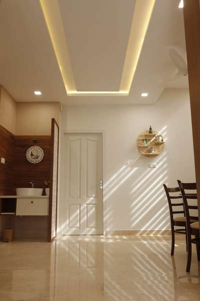 Dining, Furniture, Ceiling, Lighting, Storage, Flooring Designs by Interior Designer gireesh kumar, Malappuram | Kolo