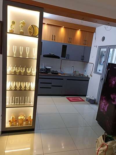 Lighting, Kitchen, Storage Designs by Interior Designer Ankush Kumar, Gautam Buddh Nagar | Kolo
