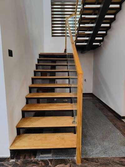 Staircase Designs by Fabrication & Welding Jijo Innovative Engineering, Alappuzha | Kolo